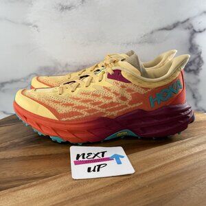 Men’s size 8.5- Hoka One One Speedgoat 5 Impala Flame Trail Running Shoes